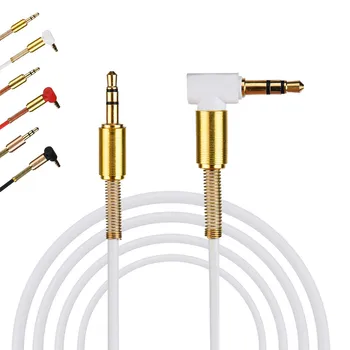 AUX Cable Jack 3.5mm Audio Cable 3.5 mm Jack Male To Male 90 Degree Right Angle Aux Cable Wholesale supplier dropshipping
AUX Cable Jack 3.5mm Audio Cable 3.5 mm Jack Male To Male 90 Degree Right Angle Aux Cable Wholesale supplier dropshipping