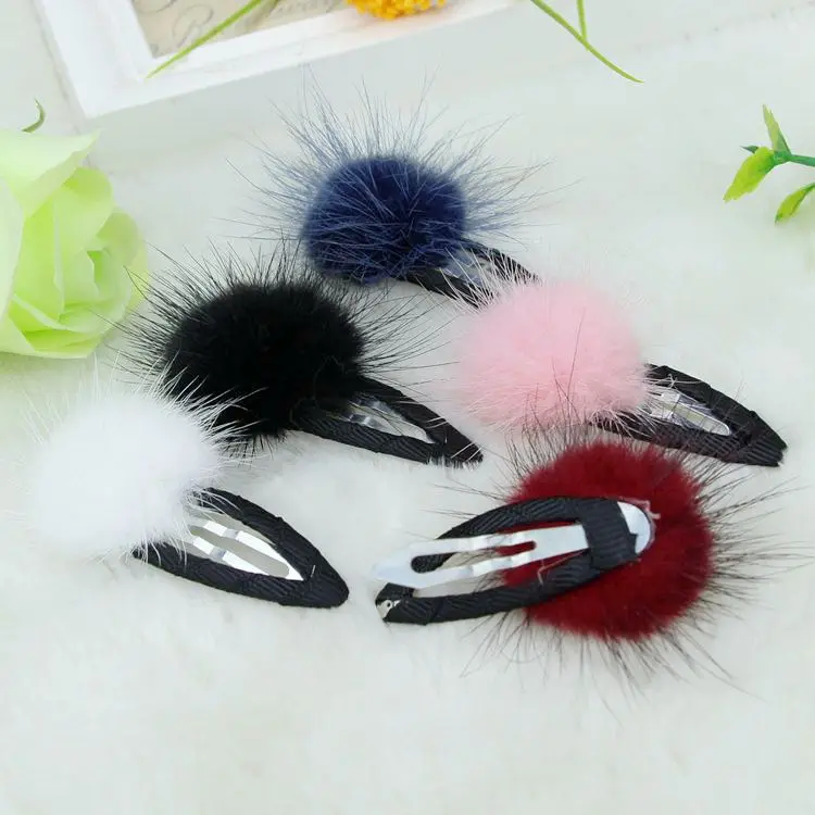Korean new style mink hair clip autumn and winter new style hairpin children's hair accessories little girl hair tie bangs clip 
Korean new style mink hair clip autumn and winter new style hairpin children's hair accessories little girl hair tie bangs clip