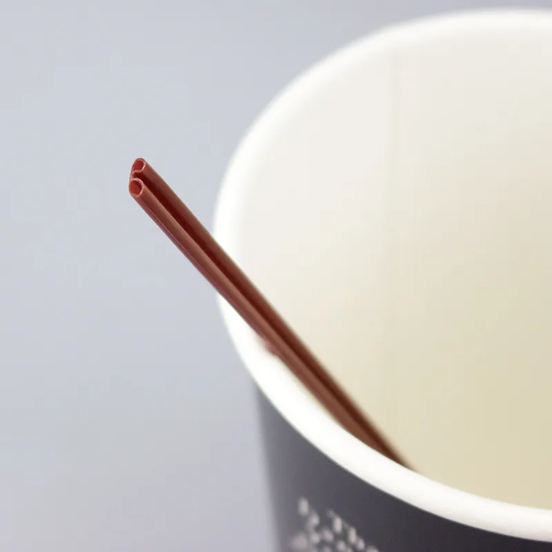 High quality double hole disposable cold hot drink straw coffee stir bar juice small 18cm brown plastic straw individual package
High quality double hole disposable cold hot drink straw coffee stir bar juice small 18cm brown plastic straw individual package