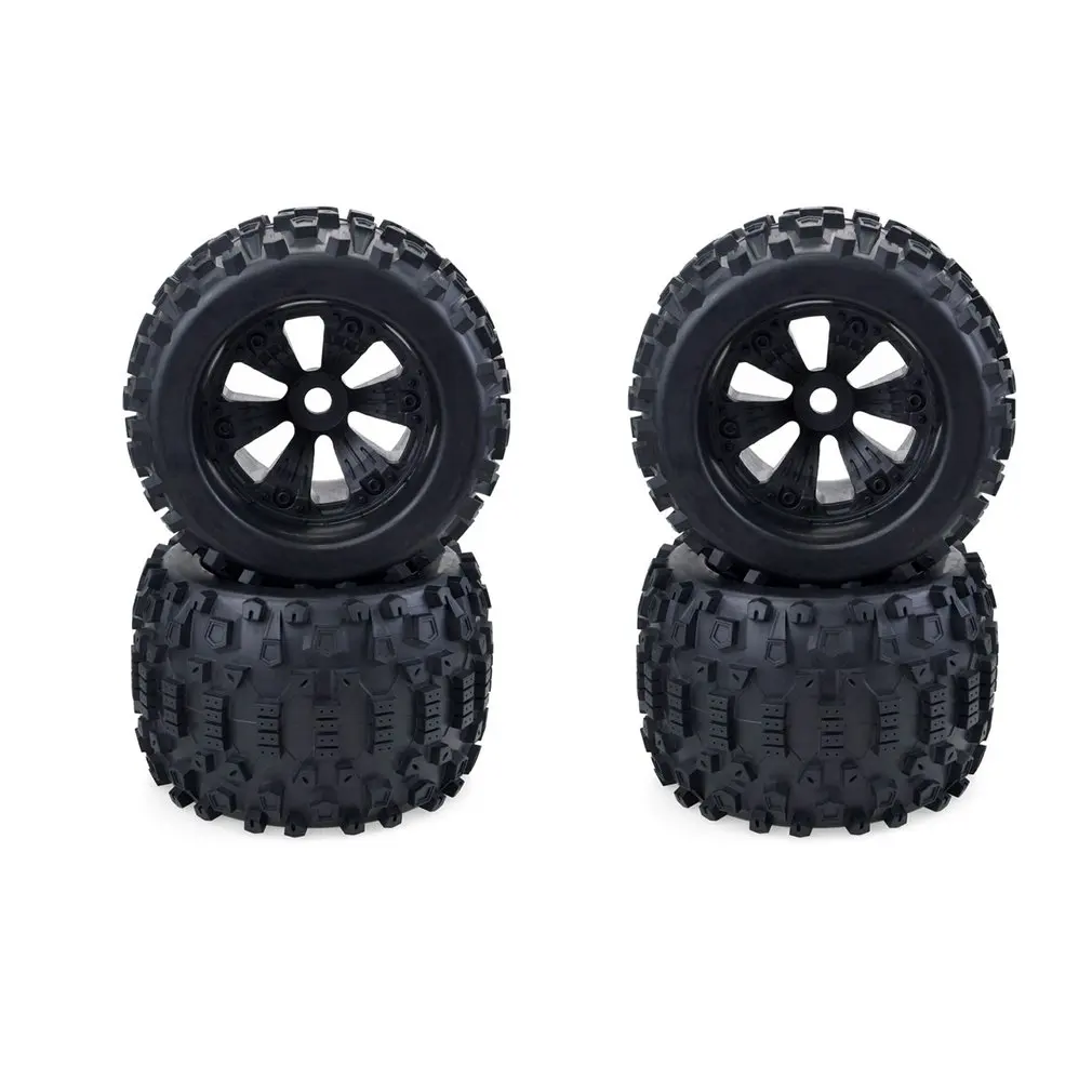 4pcs 1/8 Monster Truck Wheels&Tire Set Tyre For HPI T-MAXX 3.8 SAVAGE REVO Traxxas E-MAXX MGT With 17mm Hub
4pcs 1/8 Monster Truck Wheels&Tire Set Tyre For HPI T-MAXX 3.8 SAVAGE REVO Traxxas E-MAXX MGT With 17mm Hub