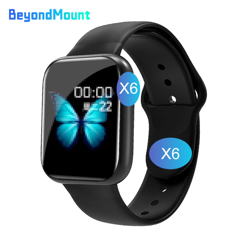 X6 Bluetooth Call Smart Watch Men and Women ECG Heart Rate Monitor Fitness Tracker Smartwatch Watch 5 44MM PK IWO 10 IWO 11 W26
X6 Bluetooth Call Smart Watch Men and Women ECG Heart Rate Monitor Fitness Tracker Smartwatch Watch 5 44MM PK IWO 10 IWO 11 W26