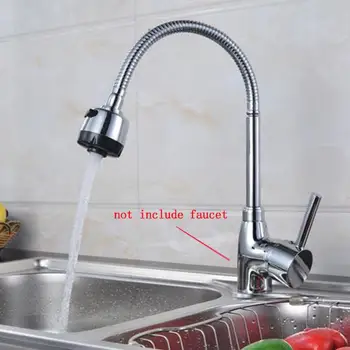 New 360 Degree Rotation Flexible Tap Stainless Steel Faucet Spout Kitchen Sink Faucet Pipe Fittings Single Hole Connection
New 360 Degree Rotation Flexible Tap Stainless Steel Faucet Spout Kitchen Sink Faucet Pipe Fittings Single Hole Connection