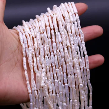Baroque Pearl Beading High Quality Natural Freshwater Toothpick Peal Beads for Jewelry Making Necklace DIY Bracele 4x14-5x15mm
Baroque Pearl Beading High Quality Natural Freshwater Toothpick Peal Beads for Jewelry Making Necklace DIY Bracele 4x14-5x15mm
