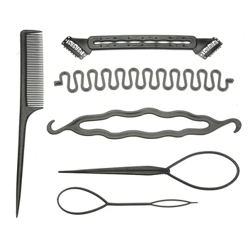 6pcs/set Magic Hair Braiding Twist Curler Styling Set Hairpin Holding Pull Hair Needle Ponytail Hair Braider DIY Tool Fashion
6pcs/set Magic Hair Braiding Twist Curler Styling Set Hairpin Holding Pull Hair Needle Ponytail Hair Braider DIY Tool Fashion