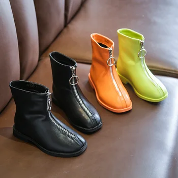 2020 Autumn Winter Kids Girls Boots Mid-calf Martin Boots for Toddler Girls Children Leather Shoes Candy Color Martin Boots
2020 Autumn Winter Kids Girls Boots Mid-calf Martin Boots for Toddler Girls Children Leather Shoes Candy Color Martin Boots