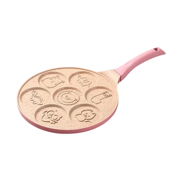 1PC Frying Pan 7 Holes Animal Pattern Cooking Tool Kitchen Cookware for Restaurant Home
1PC Frying Pan 7 Holes Animal Pattern Cooking Tool Kitchen Cookware for Restaurant Home