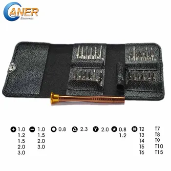 Games 25 in 1 Small Mini Torx Precision Screwdriver Set Watch Electronic Opening Repair Hand Type Tool Screw Driver Kit
Games 25 in 1 Small Mini Torx Precision Screwdriver Set Watch Electronic Opening Repair Hand Type Tool Screw Driver Kit