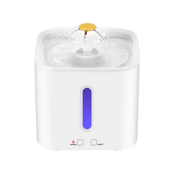 Pet Smart LED Light Water Dispenser Quiet USB Connector Drinking Fountain Drinker Feeder Bowl Pet Drinking Fountain Dispenser
Pet Smart LED Light Water Dispenser Quiet USB Connector Drinking Fountain Drinker Feeder Bowl Pet Drinking Fountain Dispenser