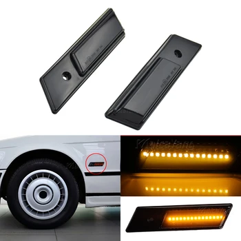 For BMW E32 E34 E36 Side Lights Streamer Models Smoked Shell Cover Led Dynamic Turn Signal Light Marker Sequential Blinker Lamp
For BMW E32 E34 E36 Side Lights Streamer Models Smoked Shell Cover Led Dynamic Turn Signal Light Marker Sequential Blinker Lamp