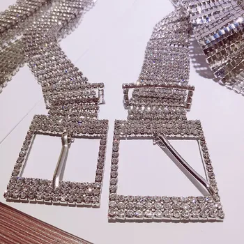 Women Shining Rhinestone Waistband Glitter Wide Chain Belt Waist Belts FEA889 
Women Shining Rhinestone Waistband Glitter Wide Chain Belt Waist Belts FEA889