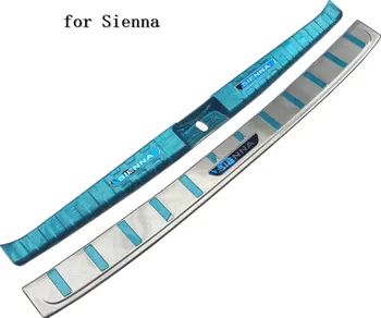 Car accessories for Toyota Sienna 2011-2018 Stainless Steel car Rear Bumper Protector Sill Trunk Tread Plate Trim Car styling
Car accessories for Toyota Sienna 2011-2018 Stainless Steel car Rear Bumper Protector Sill Trunk Tread Plate Trim Car styling