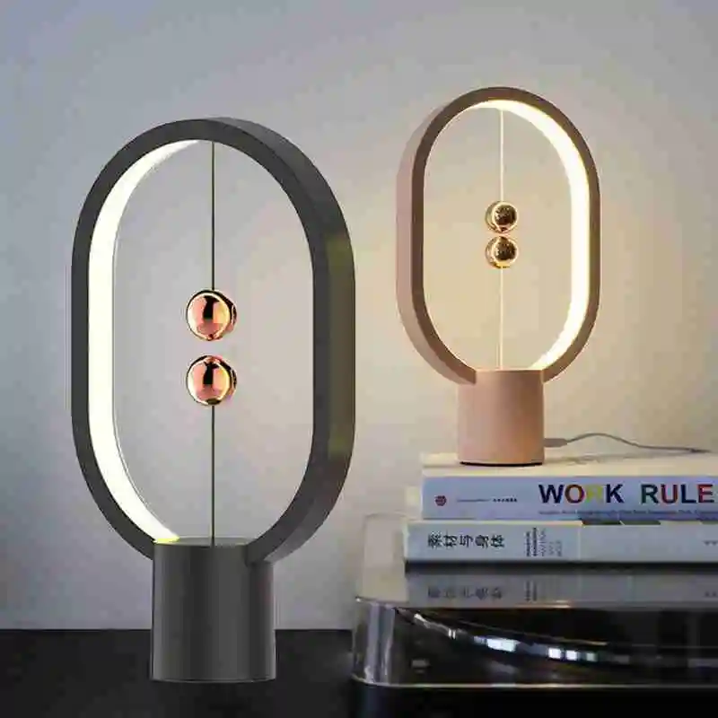 DC5V 5W 48LED Mini Heng Balance LED Table Lamp Ellipse Magnetic Mid-air Switch USB Powered Warm White Night Light
DC5V 5W 48LED Mini Heng Balance LED Table Lamp Ellipse Magnetic Mid-air Switch USB Powered Warm White Night Light