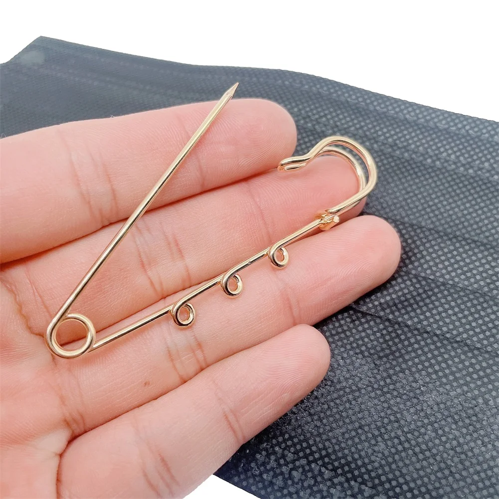 5Pcs/Set 70*15MM Safety Pins Brooch Blank Base Brooch Pins For Women's Base Jewelry Making Supplies Accessories Wholesale
5Pcs/Set 70*15MM Safety Pins Brooch Blank Base Brooch Pins For Women's Base Jewelry Making Supplies Accessories Wholesale