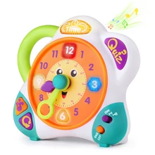 Kids Educational Toy Toddler Electronic Teaching Clock English Spanish Bilingual Telling Time Gift for 2 3 4 Year Old Boy Girl
Kids Educational Toy Toddler Electronic Teaching Clock English Spanish Bilingual Telling Time Gift for 2 3 4 Year Old Boy Girl