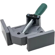 90° Right Angle Clamp For Carpenter Welding Wood-working Aluminum Alloy Corner Clamp Adjustable Handle Jaw Rotation Handle Tools
90° Right Angle Clamp For Carpenter Welding Wood-working Aluminum Alloy Corner Clamp Adjustable Handle Jaw Rotation Handle Tools