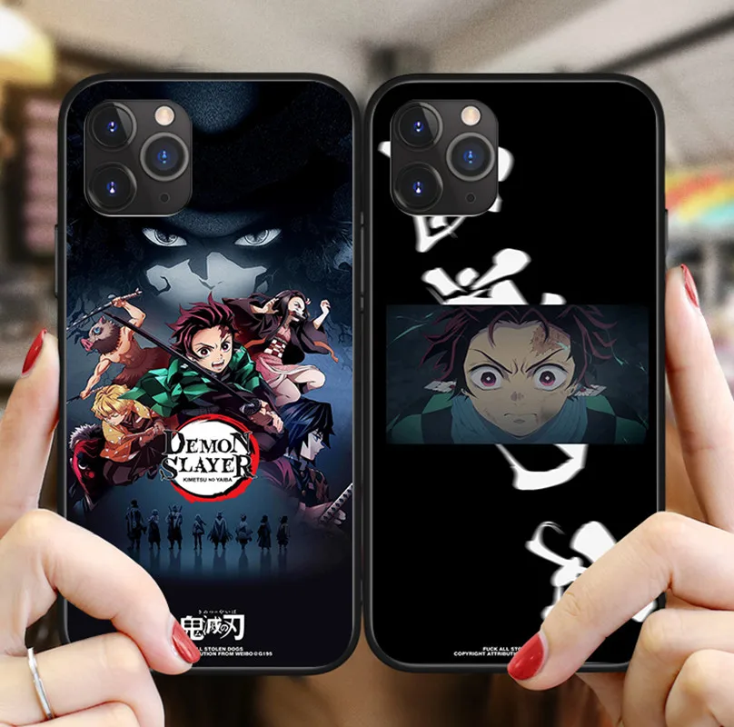 Kimetsu no Yaiba Case For iPhone 11Pro MAX XR XS 6 6S 7 8 Plus 5 5S SE X XS MAX Black soft silicone Phone Case
Kimetsu no Yaiba Case For iPhone 11Pro MAX XR XS 6 6S 7 8 Plus 5 5S SE X XS MAX Black soft silicone Phone Case