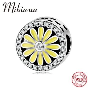 Round 925 Sterling Silver Shiny Zircon Enamel Chrysanthemum Fine Flower Beads fit Original Pandora Charm Bracelet Jewelry Making
Round 925 Sterling Silver Shiny Zircon Enamel Chrysanthemum Fine Flower Beads fit Original Pandora Charm Bracelet Jewelry Making