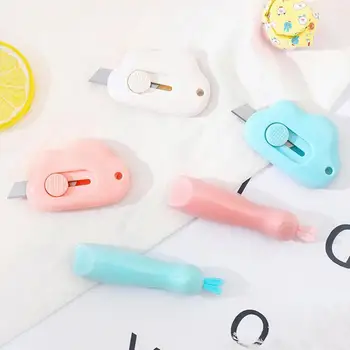 Cute Cloud Color Mini Portable Utility Knife Paper Cutter Cutting Paper Razor Blade Office Stationery Escolar Papelaria
Cute Cloud Color Mini Portable Utility Knife Paper Cutter Cutting Paper Razor Blade Office Stationery Escolar Papelaria