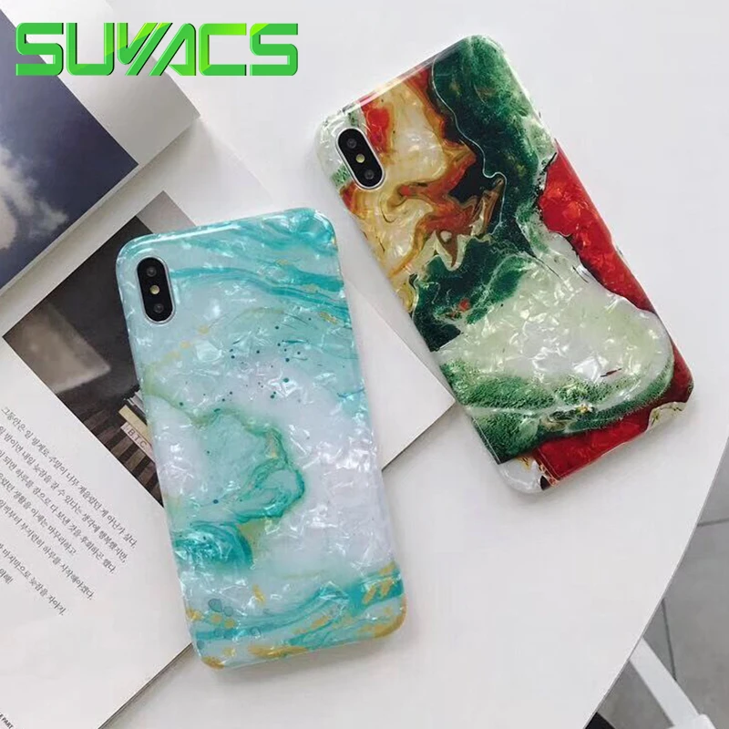 SUYACS Gradient Color Dream Shell Phone Case For iPhone XR X XS Max Case For iPhone 7 8 6S Plus Soft Full Body Phone Cover Shell
SUYACS Gradient Color Dream Shell Phone Case For iPhone XR X XS Max Case For iPhone 7 8 6S Plus Soft Full Body Phone Cover Shell