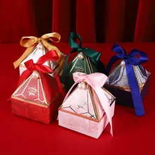 50PCS New Gem Tower Bronzing Candy Box Small Cardboard Gift Box Decoration Paper Chocolate Boxes Festival Party Supplies
50PCS New Gem Tower Bronzing Candy Box Small Cardboard Gift Box Decoration Paper Chocolate Boxes Festival Party Supplies