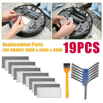 19Pcs/set Original Robot Vacuum Accessories Of Filter Main Brush Side Brush For Amarey A800 A900 A980 Roborock Vacuum Cleaner
19Pcs/set Original Robot Vacuum Accessories Of Filter Main Brush Side Brush For Amarey A800 A900 A980 Roborock Vacuum Cleaner