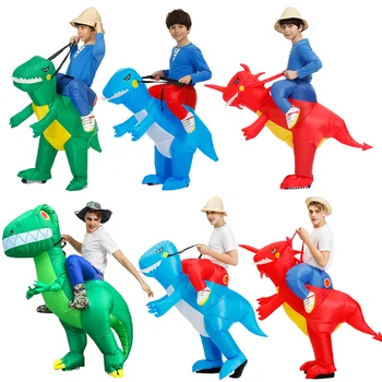 Newly Ride On Dinosaur Costume Inflatable Blow Up Suit Cosplay Props for Halloween Party TE889
Newly Ride On Dinosaur Costume Inflatable Blow Up Suit Cosplay Props for Halloween Party TE889