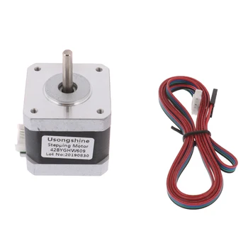3D Printer Accessories Motor Motor 42 Stepper Motor 42BYGHW609 4-wire 1.7A 4000g.cm
3D Printer Accessories Motor Motor 42 Stepper Motor 42BYGHW609 4-wire 1.7A 4000g.cm
