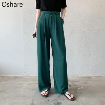 NEW 2020 Spring Women Casual Long Pants High Waist Korean Style Chiffon Bottom Pockets Korean Style 4 Colors Wide Leg Pants
NEW 2020 Spring Women Casual Long Pants High Waist Korean Style Chiffon Bottom Pockets Korean Style 4 Colors Wide Leg Pants
