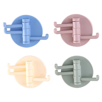 20PCS Self-Adhesive Rotating Convenient Wall Mounted Three Claw Hooks Closet Hooks Hanging Hooks for Home Towels Scarves Ties
20PCS Self-Adhesive Rotating Convenient Wall Mounted Three Claw Hooks Closet Hooks Hanging Hooks for Home Towels Scarves Ties