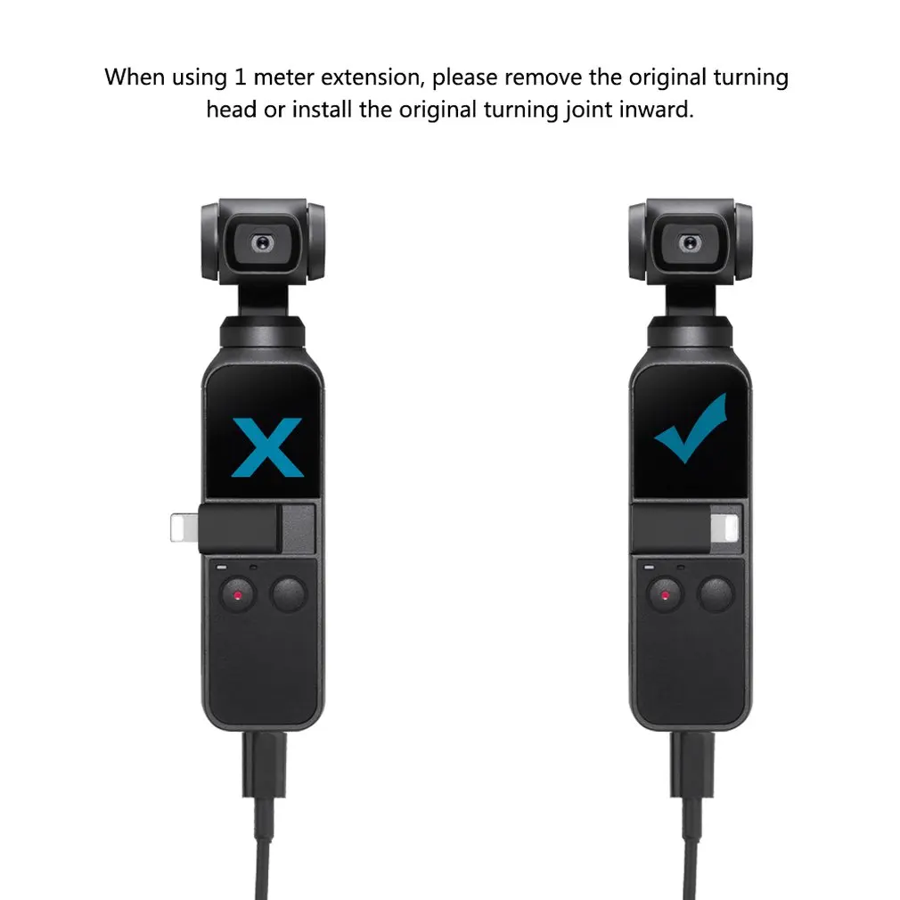 Handheld Expansion Selfie Stick + Type C USB Data Cable with OSMO Pocket Phone Holder for DJI OSMO Pocket Tripod Accessories
Handheld Expansion Selfie Stick + Type C USB Data Cable with OSMO Pocket Phone Holder for DJI OSMO Pocket Tripod Accessories