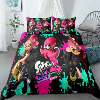 splatoon new switch game bedding set single twin double queen king cal king size bed linen set
splatoon new switch game bedding set single twin double queen king cal king size bed linen set