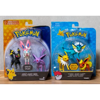 Genuine TAKARA TOMY Pokemon Japan Version Vaporeon Eevee Jolteon Flareon Action Figure Joint Movable Dolls Kids Toy Collections
Genuine TAKARA TOMY Pokemon Japan Version Vaporeon Eevee Jolteon Flareon Action Figure Joint Movable Dolls Kids Toy Collections