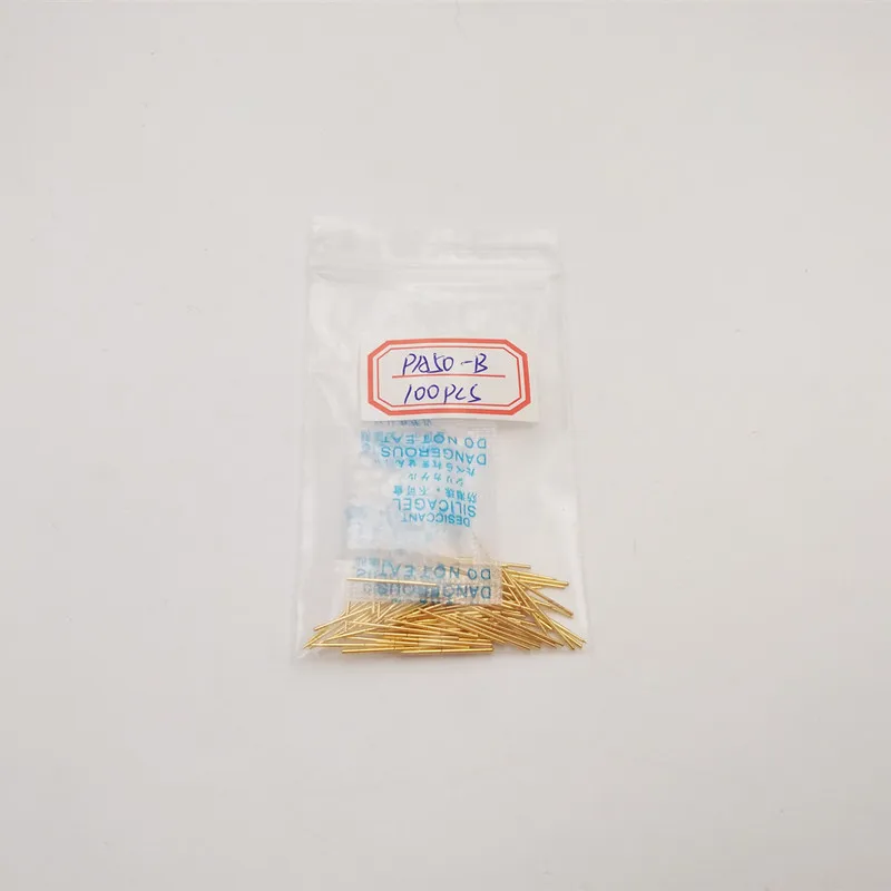 100Pcs Nickel Plated Probe PA50-B1 Spring Thimble Burning Chip Scalable Test Probe Diameter 0.68 MM
100Pcs Nickel Plated Probe PA50-B1 Spring Thimble Burning Chip Scalable Test Probe Diameter 0.68 MM