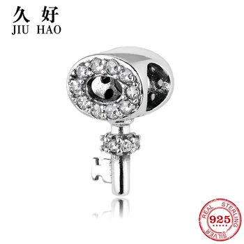Hot 925 Sterling Silver Key shape Charm Beads Fit Original JIUHAO Charms Bracelet Jewelry Accessories trendy 2018
Hot 925 Sterling Silver Key shape Charm Beads Fit Original JIUHAO Charms Bracelet Jewelry Accessories trendy 2018