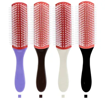 20.5cm Length Anti-static 9 Rows Hair Brush Handcraft Hairbrush Hairdressing Scalp Massager Hair Comb Styling Tools Health
20.5cm Length Anti-static 9 Rows Hair Brush Handcraft Hairbrush Hairdressing Scalp Massager Hair Comb Styling Tools Health