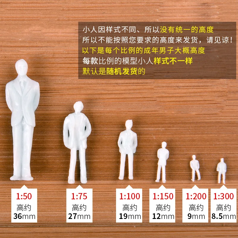 White Model for Making Solid Color Sand Table Villain Figure Handmade DIY Model Villain Multi-Non-50 PCs
White Model for Making Solid Color Sand Table Villain Figure Handmade DIY Model Villain Multi-Non-50 PCs