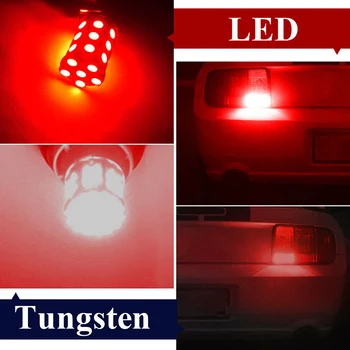Replacement Car LED Lights Set Kit Pure Red DC 12V Brake Stop 4pcs 1157 Tri-Cell 27-SMD Bulbs
Replacement Car LED Lights Set Kit Pure Red DC 12V Brake Stop 4pcs 1157 Tri-Cell 27-SMD Bulbs