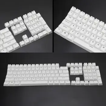108 Keys PBT Keycap Cherry Profile ANSI Layout Bi-Color Injection Over Molding keycap For Mechanical Keyboard
108 Keys PBT Keycap Cherry Profile ANSI Layout Bi-Color Injection Over Molding keycap For Mechanical Keyboard