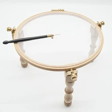 Wood Embroidery Hoop Stand DIY Handmade Cross Stitch Hoop Set Embroidery Ring Frame Portable Embroidery Tools
Wood Embroidery Hoop Stand DIY Handmade Cross Stitch Hoop Set Embroidery Ring Frame Portable Embroidery Tools
