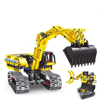 DIY 720pcs 2in1 Compatible engineering car Excavator Model Building Blocks Brick City Kids Toys for children Gifts
DIY 720pcs 2in1 Compatible engineering car Excavator Model Building Blocks Brick City Kids Toys for children Gifts