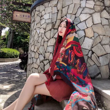 Silk scarf women spring and summer thin women's seaside tourism chiffon beach towel sunscreen shawl shawl scarf dual-use
Silk scarf women spring and summer thin women's seaside tourism chiffon beach towel sunscreen shawl shawl scarf dual-use