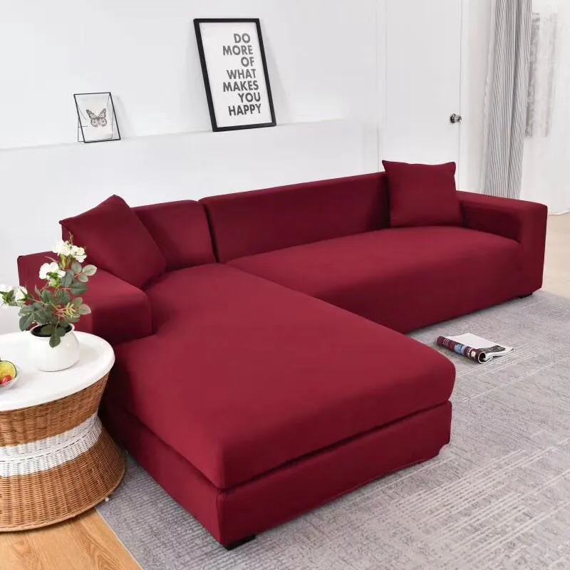 Solid Color Elastic Sofa Cover Spandex Modern Polyester Corner Sofa Couch Slipcover Chair Protector Living Room 1/2/3/4 Seater
Solid Color Elastic Sofa Cover Spandex Modern Polyester Corner Sofa Couch Slipcover Chair Protector Living Room 1/2/3/4 Seater