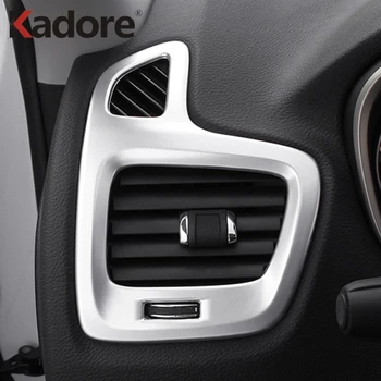 For Jeep Compass 2017 2018 2019 2020 Matte Car Inner Air Condition Vent Cover Trim Decorative Outlet Frame Auto Accessories
For Jeep Compass 2017 2018 2019 2020 Matte Car Inner Air Condition Vent Cover Trim Decorative Outlet Frame Auto Accessories