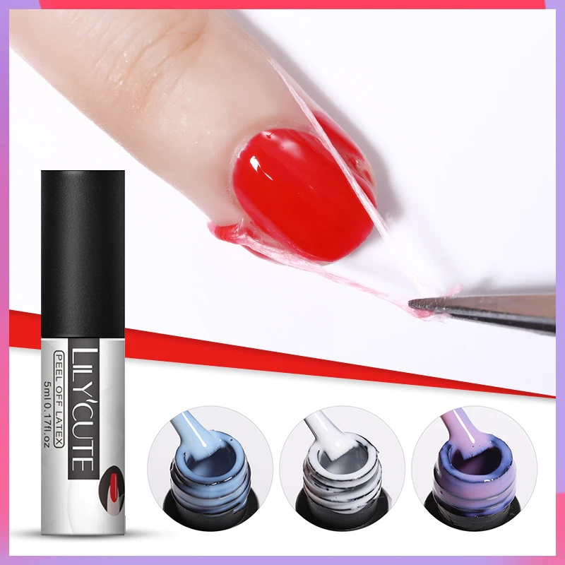 LILYCUTE 5ml Antifreezing Peel Off Liquid Tape Cream Nail Latex Cuticle Guard Protection Finger Skin Manicure Nail Art Care
LILYCUTE 5ml Antifreezing Peel Off Liquid Tape Cream Nail Latex Cuticle Guard Protection Finger Skin Manicure Nail Art Care