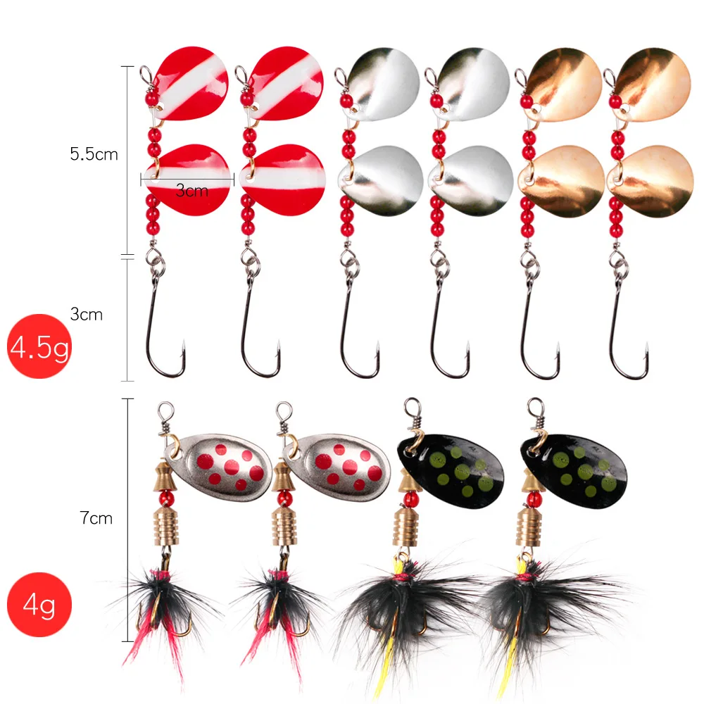 10 Pieces Rotating Sequin Set Hand-cranking PCs 4.5G 4G Lure Metal Sequins SUPERBAIT Iron Piece Set
10 Pieces Rotating Sequin Set Hand-cranking PCs 4.5G 4G Lure Metal Sequins SUPERBAIT Iron Piece Set