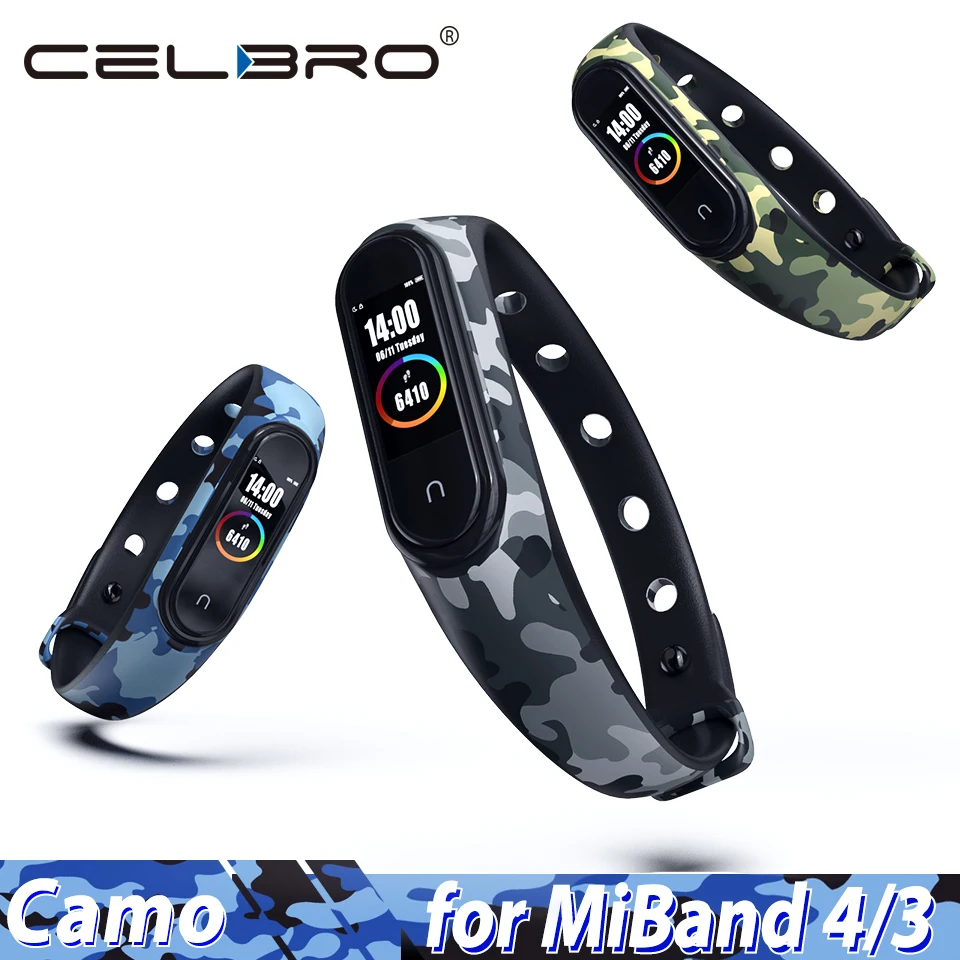 Silicone Camouflage Wristband for Xiaomi Mi Band 4 Strap for Xiaomi Mi Band 3 Strap Band4 Band3 Camouflage bracelet Wrist band
Silicone Camouflage Wristband for Xiaomi Mi Band 4 Strap for Xiaomi Mi Band 3 Strap Band4 Band3 Camouflage bracelet Wrist band