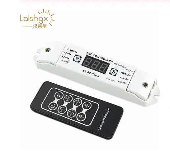 BC-201 DC5V-24V LED Pixel SPI Strip Controller Digital Addressable Control 2801 2811 2812 6803 8806 IC 1000 Pixels Tape Lights
BC-201 DC5V-24V LED Pixel SPI Strip Controller Digital Addressable Control 2801 2811 2812 6803 8806 IC 1000 Pixels Tape Lights