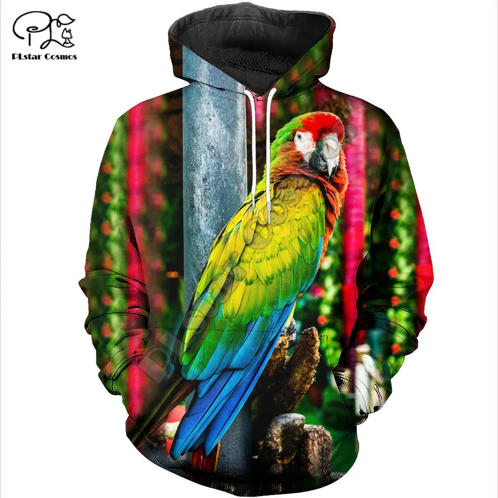 PLstar Cosmos Colorful Parrot 3D Printed Hoodies Casual Men/Women Zipper Hooded Funny Animal Unisex Brand Streetwear Apparel P36
PLstar Cosmos Colorful Parrot 3D Printed Hoodies Casual Men/Women Zipper Hooded Funny Animal Unisex Brand Streetwear Apparel P36