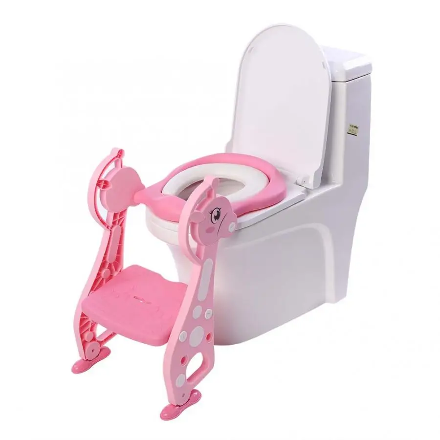 Adjustable Foldable Toddler Toilet Training Seat Potty with Sturdy Non-Slip Ladder Step Toddler Potty
Adjustable Foldable Toddler Toilet Training Seat Potty with Sturdy Non-Slip Ladder Step Toddler Potty