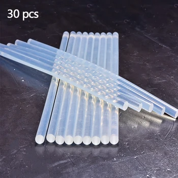Clear Hot Melt Glue Sticks Adhesives for 20-30W Hot Melt Glue Gun DIY Sealing Repairing 7mm*200mm New- 
Clear Hot Melt Glue Sticks Adhesives for 20-30W Hot Melt Glue Gun DIY Sealing Repairing 7mm*200mm New-